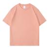 Camisetas de Algodón Puro Peinado de 180 g para Hombre y Mujer con Logo Personalizado, Camisetas Publicitarias, Uniformes de Grupo, Camisetas Lisas de Manga Corta con Texto Impreso, En Stock