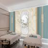 2026 Tela de Fondo para Salón de Belleza Estereoscópica 3D Moderna Pared de Fondo para Centro de Bienestar Papel Tapiz de Gama Alta Revestimiento de Pared Decorativo