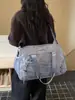 Bolso de mano ligero para mujer para viajes cortos, bolsa de almacenamiento de gran capacidad para llevar en cabina, bolsa de equipaje impermeable para viajes de negocios, bolsa para deportes y fitness