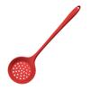 Espátula de Silicone Estendida para Cozinhar, Espátula de Cozinha com Cabo Longo, Escumador de Silicone Silencioso para Panela Quente, Colher de Sopa, Frigideira Antiaderente