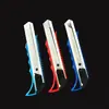 Cuchillo de utilidad grande, Cuchillo para papel tapiz de acero inoxidable, Cuchillo para abrir paquetes, Cuchillo para cortar papel de manualidades, Cortador de papel tapiz, Cuchillo para cortar papel
