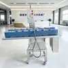 Máquina automática completa para partir patas de cerdo, Sierra para huesos con cinta transportadora continua, Equipo de procesamiento de carne