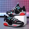 Zapatillas de Baloncesto para Niños y Niñas, Malla Transpirable de Verano, Antideslizantes, Zapatillas de Entrenamiento con Amortiguación, Unisex para Niños Medianos y Mayores, Zapatillas Deportivas para Correr