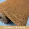 Papel Tapiz de Techo de Ratán Material de Esterilla de Ratán Decoración Retro Casa de Huéspedes Tejido Japonés Chino Cabaña de Troncos Pared de Fondo de Sala de Estar