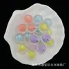 Cuentas de Tierra Transparentes de 15 mm en Red de Cuentas Transmisor Directo Pulsera Hecha a Mano DIY Colgante de Coche Joyería Llavero Accesorios Red