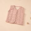 Ropa Interior Infantil Artefacto Uniforme Escolar Chaleco Otoño e Invierno Forro Polar Engrosado Niñas Niños Uso Interior Uso Exterior Algodón Chaleco Cálido