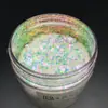 Pó de Brocado Nuvem Camaleão de Alta Transparência, Fragmentos de Pó Camaleão Óptico, Pó de Opala de Grau Cosmético Resistente a Solventes, Fábrica de Pó de Gelo
