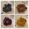 Estilo Coreano Moda Elegante Veludo Laço Menina Corda de Cabelo Doce Versátil Laço de Cabelo Corda de Cabelo Acessórios de Cabelo
