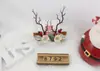 Pasador de Navidad Corea del Sur pasador infantil para niñas bebé clip de ciervo festivo tocado parte trasera de la cabeza accesorios para el pelo de Navidad