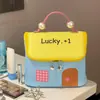 Bolsa de Maquiagem de Casa de Luxo Dopamine Grande Capacidade Dividida Portátil Impermeável Bolsa de Higiene Pessoal Bolsa de Armazenamento para Viagem de Negócios