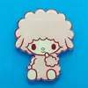Broche de Acrílico Estrellas Gemelas Harajuku Insignia de Dibujos Animados Accesorios para Bolsos Estilo Carcasa de Teléfono DIY Lazo