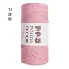Fio de Algodão Oco Fio de Algodão Puro Fio de Lã de Leite Bola de Lã Fio Fabricante Atacado Artesanal diy Pacote de Material de Fio para Crochê