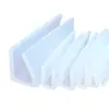Tira de Cantoneira em Forma de U, À Prova d'Água e Anticolisão, Tira de Vedação de Silicone Resistente a Altas Temperaturas, Tira de Proteção para Ranhura de Vidro, Tira de Cantoneira de Silicone
