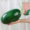 Atacado Modelo de Melancia Simulação Fatias de Melancia Falsas Folha de Videira de Melancia Fruta Fotografia Decoração de Casa Estúdio de Educação Infantil Adereços