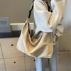 Bolso Cruzado de Lona de Gran Capacidad para Mujer 2024 Nuevo Bolso Tote Tipo Dumpling para Mujer Bolso de Tela para Viajero Bolso de Hombro para Mujer