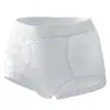 El nuevo estilo popular de TikTok: Ropa interior para mujer de jacquard y gofrado estilo chino, seda de morera transpirable con refuerzo antibacteriano, cintura media-alta, sin costuras y diseño de control de abdomen.