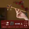 Estilo Nacional Mariposa Canción Brocado Pasador de Pelo Hecho a Mano Paquete de Materiales DIY Accesorios Nuevo Estilo Chino Pasador de Peinado Accesorios para el Cabello Decoración