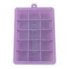Suprimentos do Fabricante Criativo Bandeja de Gelo de Silicone de 15 Compartimentos Molde de Cubo de Gelo de Verão com Tampa Caixa de Gelo Quadrada para Frutas DIY