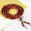 Pulsera de madera de rama agria al por mayor de fábrica 20 mm cuentas de caoba pulsera de joyería para hombres y mujeres 108 cuentas cuerda de madera Wen play
