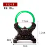 Soporte de Pulsera de Madera Maciza Soporte de Exhibición Flor de Ciruelo Accesorios para Fotografía de Joyería Estante Base para Colgar Adornos Pequeños