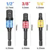 3 Peças Conectores de Contas para Cinto de Segurança Coloridos Hastes de Conexão de Soquete Universal Conectores de Anúncios com Contas de Aço 1.2, 1.4, 3.8