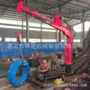 Shengda Machinery Caminhão com Guindaste Montado Totalmente Hidráulico de Uma Tonelada Caminhão Modificado com Guindaste Guindaste de Braço Único Totalmente Hidráulico