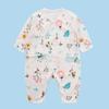 Ropa para Recién Nacido 0-3 Meses Primavera y Otoño Bebé Recién Nacido 6 Ropa de Mariposa Ropa de Monje Fina Mameluco para Bebé Algodón Puro