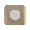 Tela no tejida color piel 8*8 anillo diámetro interior 4 cm fijo vacío pasta más anillo en blanco pasta transpirable acupunto vacío pasta
