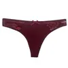 Comercio Electrónico Transfronterizo Tanga de Algodón Ropa Interior para Mujer Wish Ebay Tanga Sexy con Borde de Encaje Hilo Dental