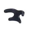 Cojín Infantil de Espuma PU Autopiel Protección de Cuello de Espuma PU Almohada Cervical Cojín de Protección de Cuello Masajeador Almohadilla para Inodoro de Corteza de PU