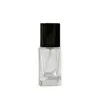 Nueva Mini Q-Version Perfume Transparente Cuadrada 15ml Tapa de Rosca Botella de Vidrio Botella Vacía Muestra Tapón de Botella de Spray