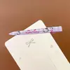 Pinzas Adhesivas sin Costura de Gatito Impreso de 9 cm Flequillo Lindo Simple Femenino Corazón Pinza Lateral Adorno para el Cabello de Dibujos Animados Versátil para Mujeres
