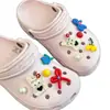 Charms para Zuecos Infantiles DIY Globo Perro Dibujos Animados Lindos Accesorios Decorativos Resina Dopamina Decoraciones para Zapatos Desmontables
