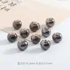 Pulseira de Contas Soltas Cerâmicas Torneadas em Forno Retro 10mm Acessórios DIY Pulseira de Contas Cerâmicas Galvanizadas Acessórios de Vestuário Contas de Porcelana