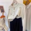 Artículos Populares de Alta Calidad de las Trece Líneas de Guangzhou ~ Nueva Chaqueta Cardigan de Punto de Cachemira Gruesa Perezosa para Otoño e Invierno