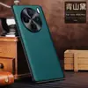 Aplicável ao VIVO X100Pro capa de celular de couro com metal resistente a quedas, tudo incluído, leve, de alta qualidade, nova capa protetora