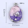 Nuevo Colgante de Perla Estrella Cósmica Creativo Personalizado Más Vendido Colgante Individual Material de Accesorios DIY Aleación con Goteo de Aceite Al Por Mayor
