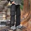 Pantalones de Montaña Funcionales para Hombre Estilo Americano Nuevo de Primavera y Otoño, Resistentes al Viento, Salpicaduras de Agua, Deportivos, Montañismo, Cropped