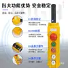 Grúa Polipasto Eléctrico Máquina Elevadora Controlador de Mano Tipo COB Resistente a la Lluvia Manija Manija de Operación de Grúa Interruptor de Botón