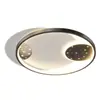 [Yan Xuan] 2025 nueva lámpara de sala de estar, lámpara de techo LED, lámpara de dormitorio moderna, simple y atmosférica, color rojo