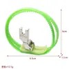 Pie Prensatelas Máquina de Coser Plana Todo Acero Juego de Pies Prensatelas Máquina de Coser Industrial Pie Prensatelas para Dobladillo Enrollado Industrial Combinación Venta al por Mayor