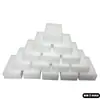 Herramienta de limpieza de zapatos de algodón de espuma blanca, bloque de limpieza mágico de esponja nano, estropajo de cocina para lavar platos y juegos de té