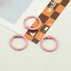 Llavero de Cierre de Resorte Abierto Pintado de Colores Cadena para Teléfono DIY Cadena para Mochila Accesorios Colgantes Colgante de Cuentas Joyería