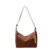 Bolso Tote Retro de Gama Alta para Mujer Otoño 2025 Nuevo de Gran Capacidad Versátil Casual para Hombro Cruzado