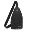 Bolsa de Peito Fashion Bolsa de Ombro Masculina Bolsa Transversal Bolsa de Peito Masculina Estilo Coreano Bolsa de Ombro Tendência Nova Mochila Masculina