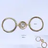 [Corrente DIY] Explosivo comércio exterior transfronteiriço na Europa e América Amazon quente fivela de corrente de roupa acessórios de liga