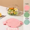 Fiambrera de Vidrio para Microondas, Caja de Almacenamiento de Alimentos de Vidrio de Borosilicato de Alta Calidad al por Mayor, Venta Directa de Fábrica Caja Rectangular de Vidrio para Comida