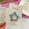 Estilo Coreano Nuevo Clip BB de Estrella Perla con Lazo Simple Versátil Accesorios para el Cabello Femeninos Parte Trasera de la Cabeza Pelo Rebelde Pinzas Laterales