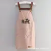 Nuevo logo de oso, delantal impermeable y a prueba de aceite, ropa de trabajo de cocina para hombres y mujeres, ropa de trabajo para tienda de té con leche, hogar