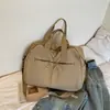 Bolsa de Lona Artística Casual para Mulheres 2026 Novo Estilo Japonês Bolsa Tote de Grande Capacidade para Estudantes Indo para a Aula e no Trabalho Bolsa de Ombro